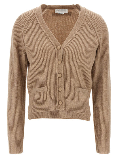 'Stepped Hem' cardigan Sweater, cardigans