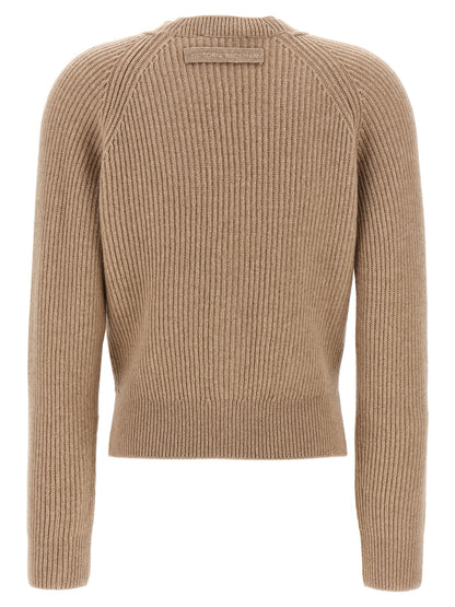 'Stepped Hem' cardigan Sweater, cardigans