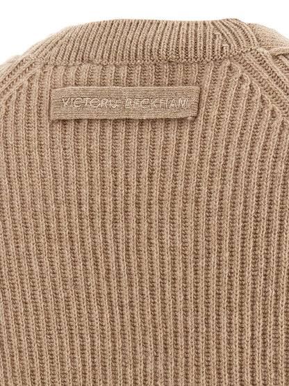 'Stepped Hem' cardigan Sweater, cardigans