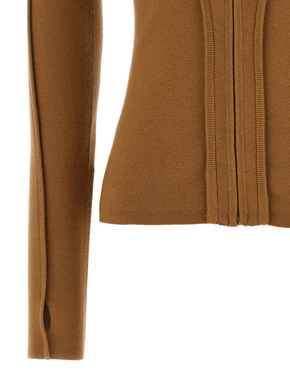 'Piping' sweater Tops
