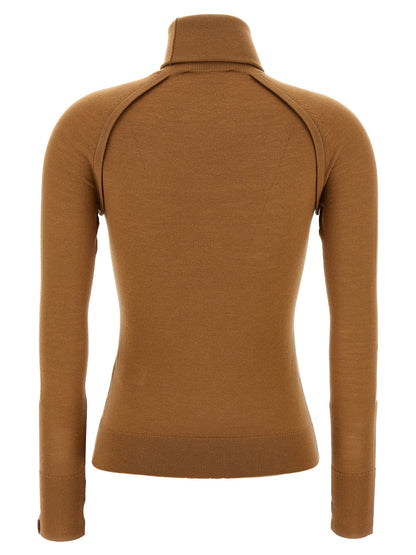 'Piping' sweater Tops