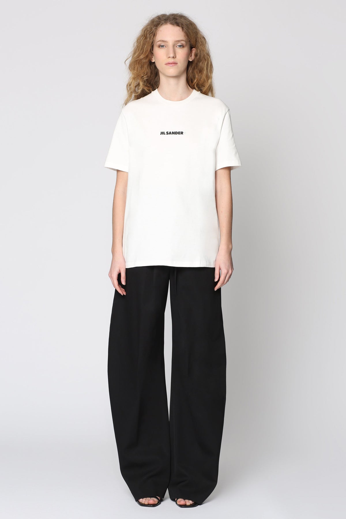 Jil Sander Logo cotton t-shirt