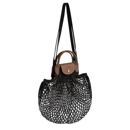 Longchamp Le Pliage Filet mesh-knit bag