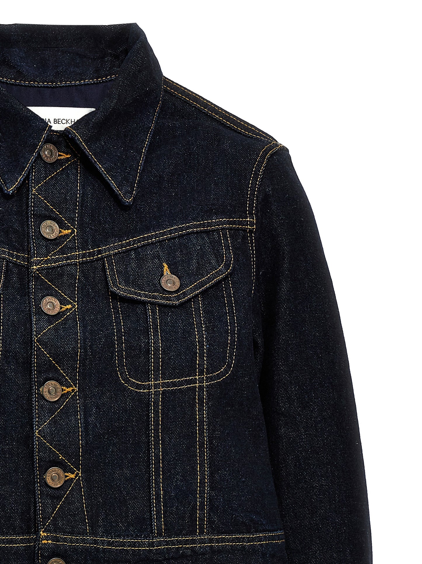 Denim cropped jacket Down jacket, Parka, Casual jackets