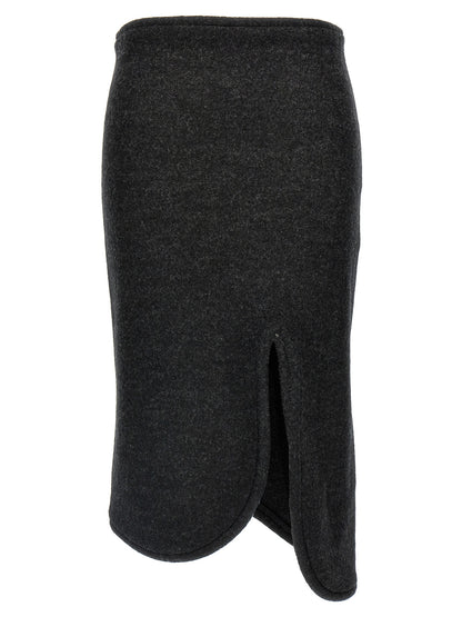 'Padded Tube Detail' skirt Skirts