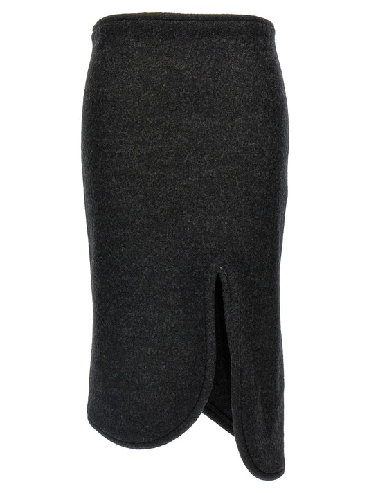 'Padded Tube Detail' skirt Skirts