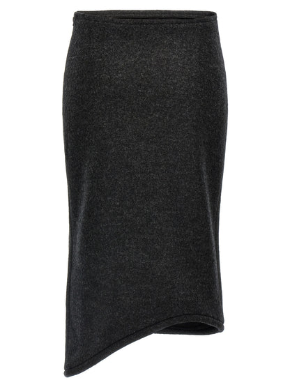 'Padded Tube Detail' skirt Skirts