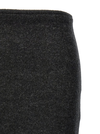 'Padded Tube Detail' skirt Skirts
