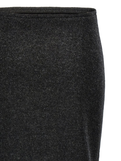 'Padded Tube Detail' skirt Skirts