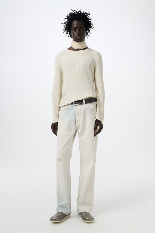 Our Legacy Straight leg jeans in denim cotton