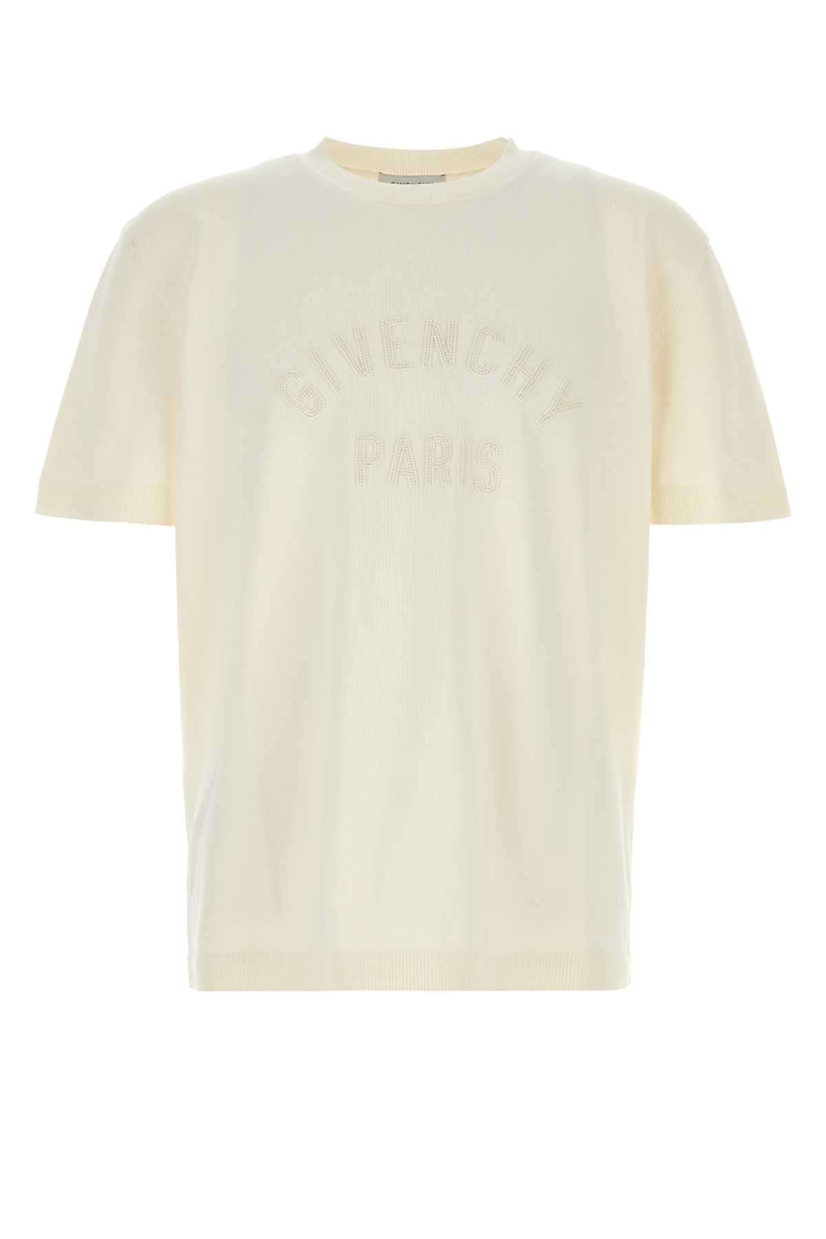 Givenchy Embellished knit short sleeves t-shirt