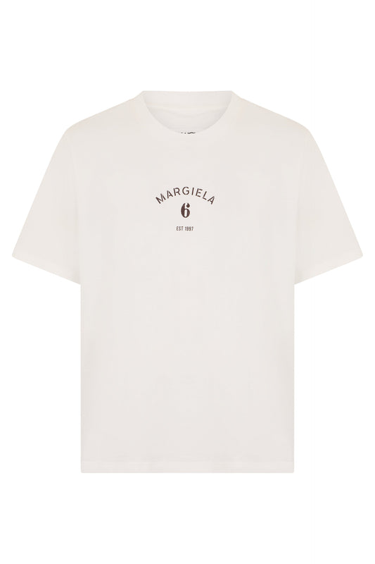 Cotton t-shirt with printed logo RTW