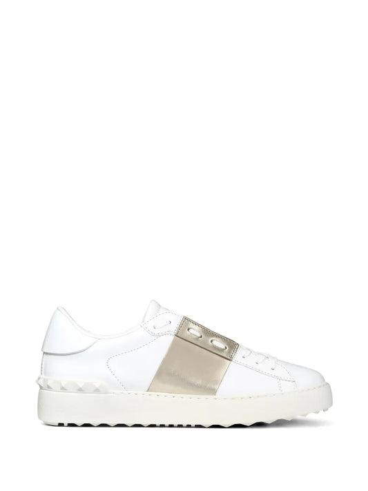 Valentino Garavani Low Open Sneakers in leather