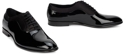 Shiny leather shoes SHOES