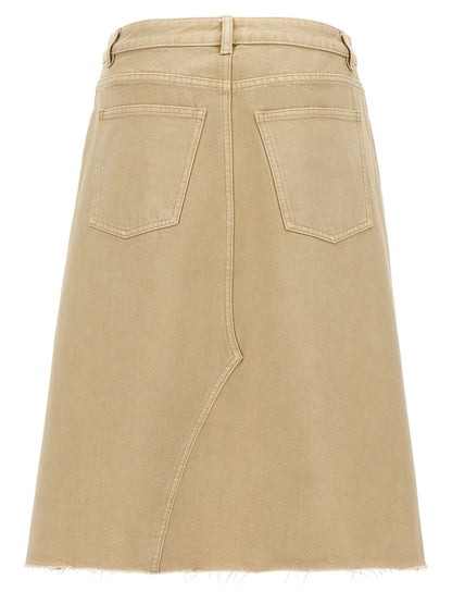 'Deconstructed Midi' skirt Skirts