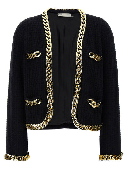 'Kendra Chain' Blazer Blazer and Suits