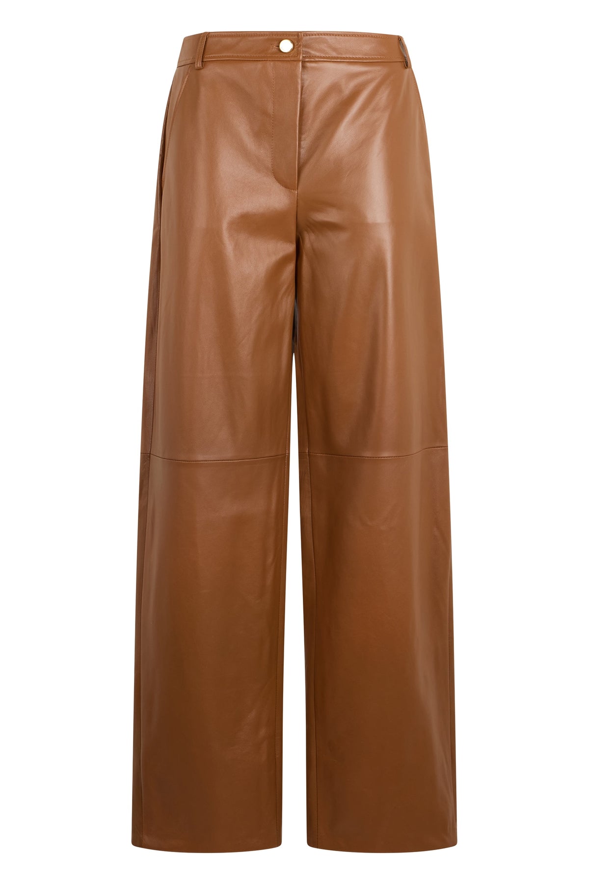 Max Mara Studio Loose Leather Pants