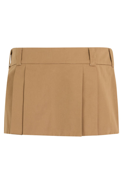 Short pleated skirt RTW