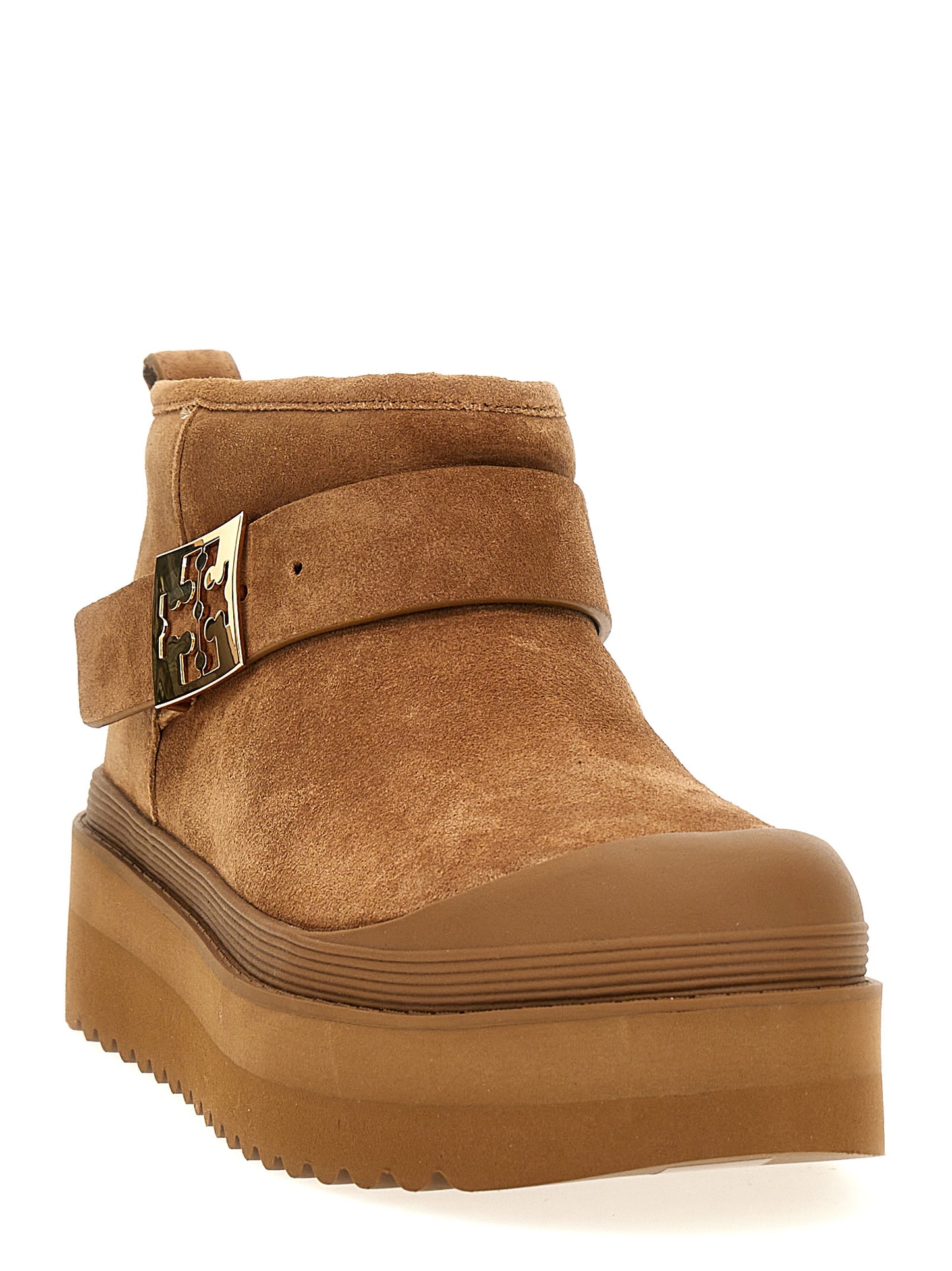 'Mellow Shearling Platform' ankle boots Boots, ankle boots