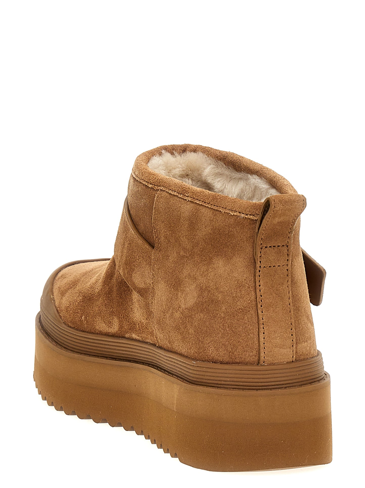 'Mellow Shearling Platform' ankle boots Boots, ankle boots