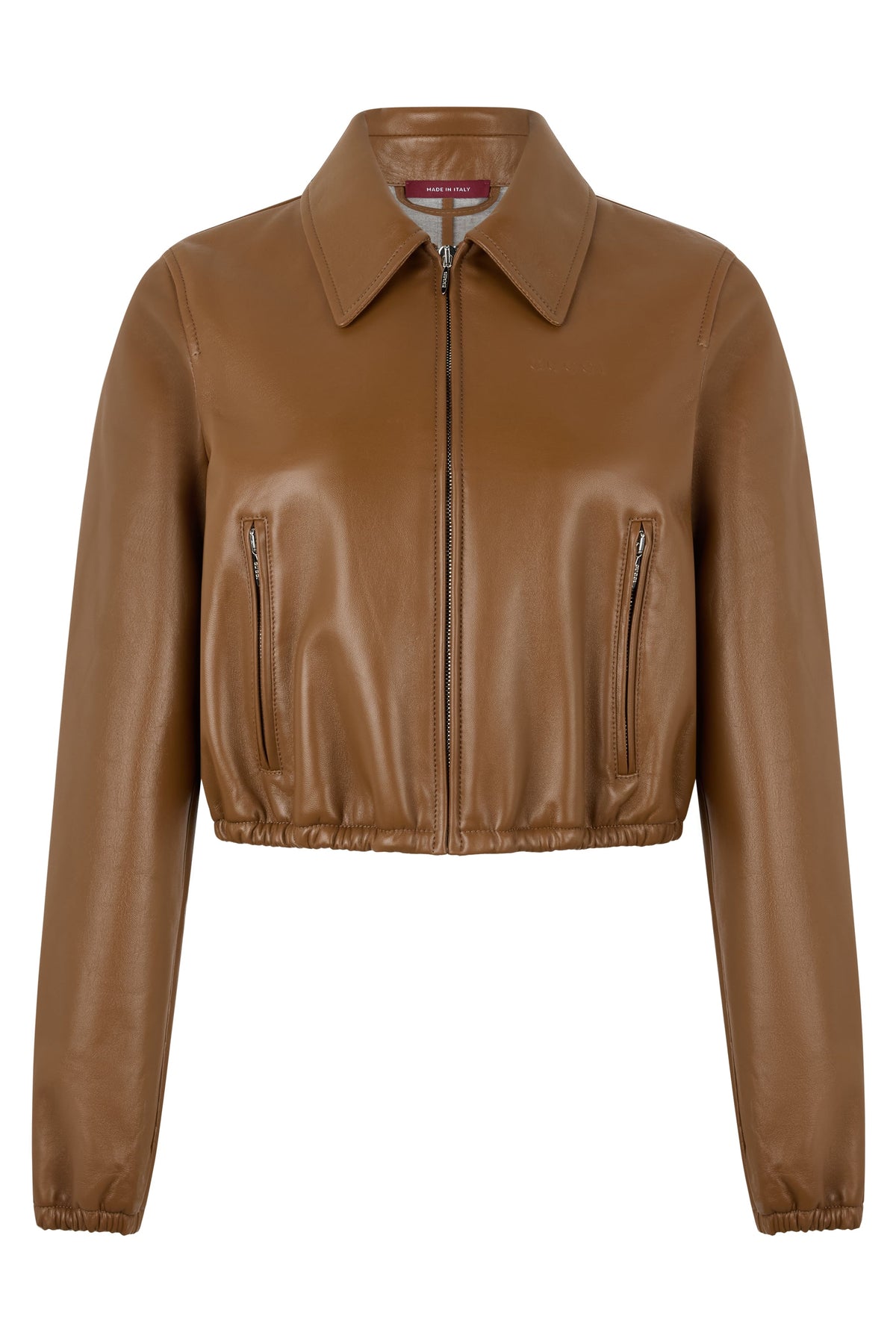 Leather Jacket with Logo RTW