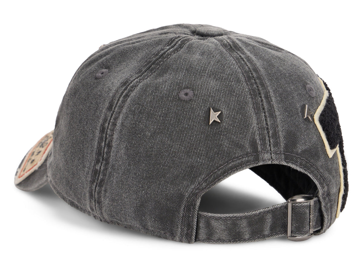 Cotton cap with curved visor ACC
