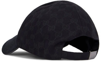 Gucci Black Versatile Cap with Adjustable Brim