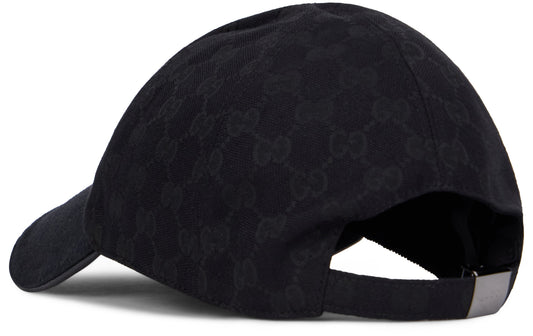 Gucci Black Versatile Cap with Adjustable Brim