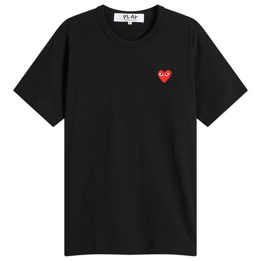 Comme Des Garcons Play Short sleeve tee red heart