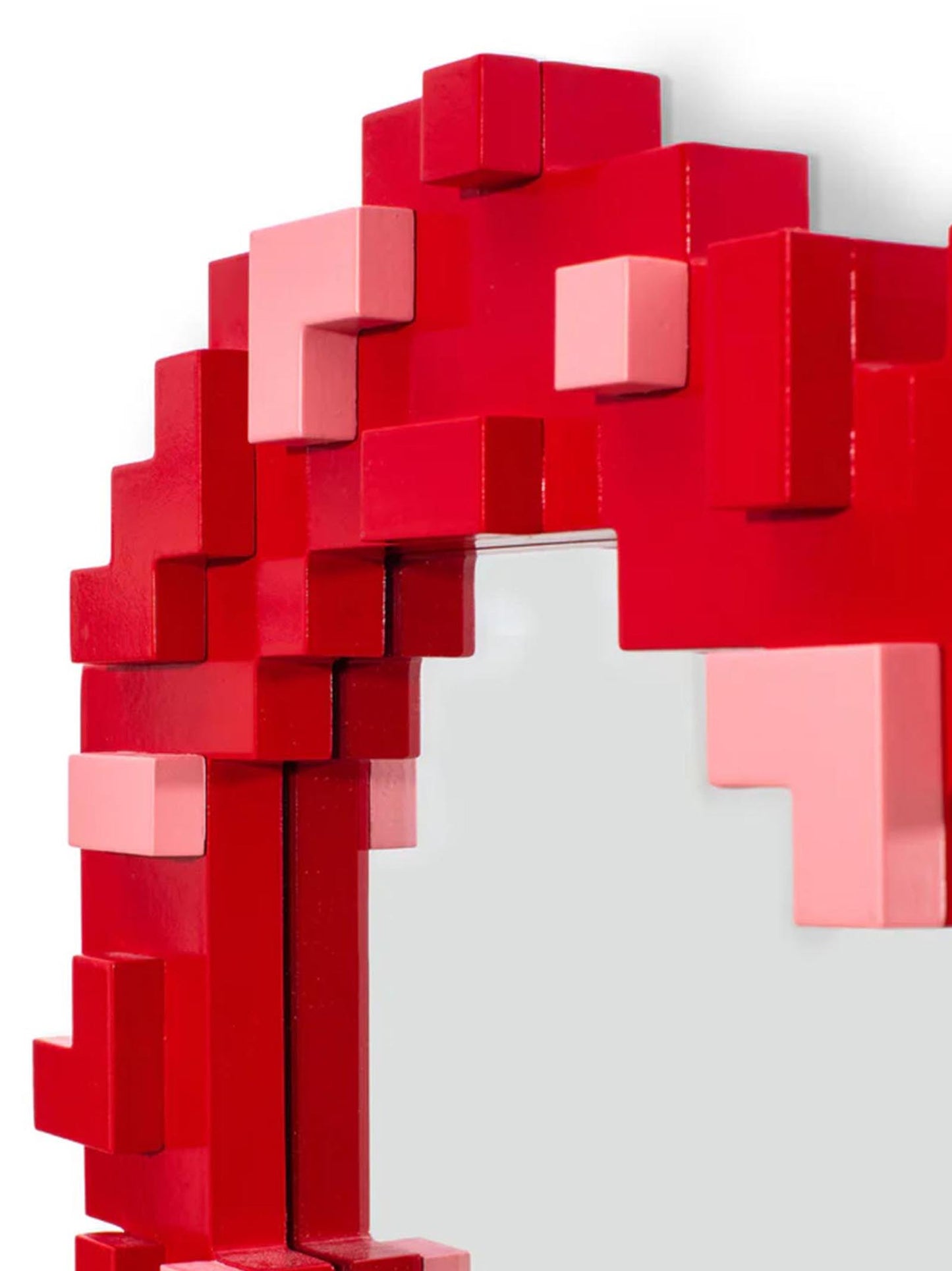 'Pixel Mirror - Heart' mirror  Decorative accessories