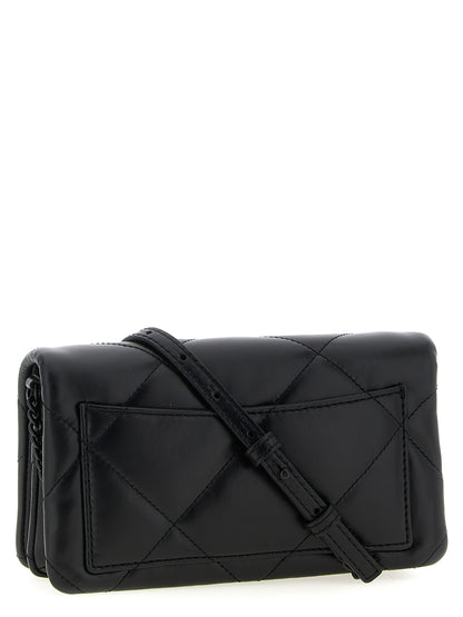 'Kira Diamond Quilt' wallet on chain Wallets, card holders