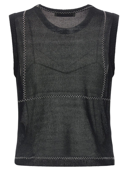 Mesh Top Tops