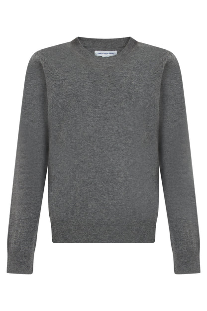 Round-neck sweater in wool RTW