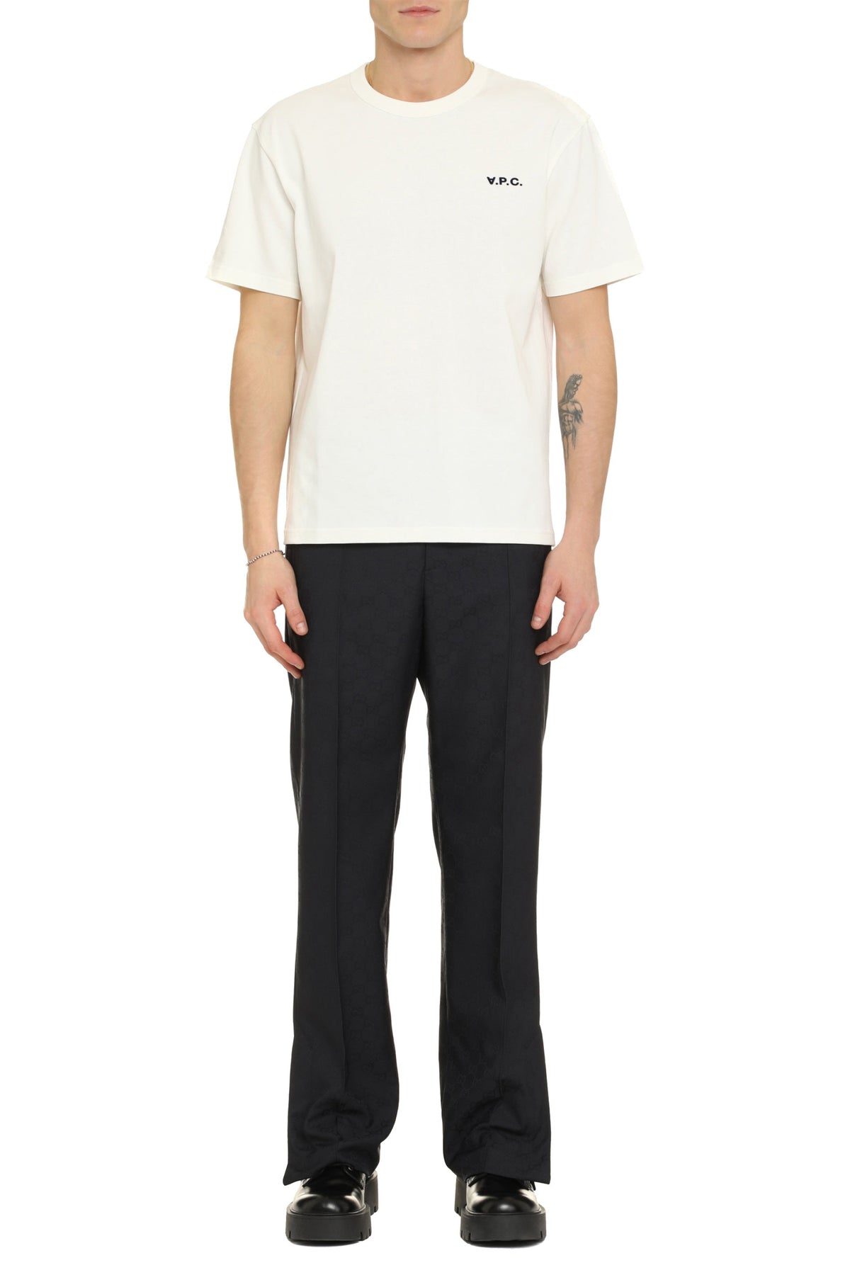 Boxy Petit VPC cotton crew-neck T-shirt RTW