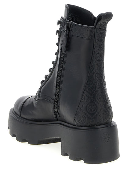 'T Monogram' amphibian Boots, ankle boots