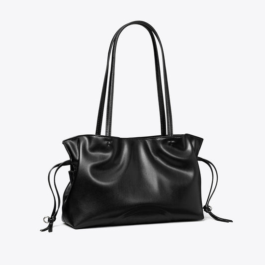 Tory Burch Ella recycled drawstring small tote