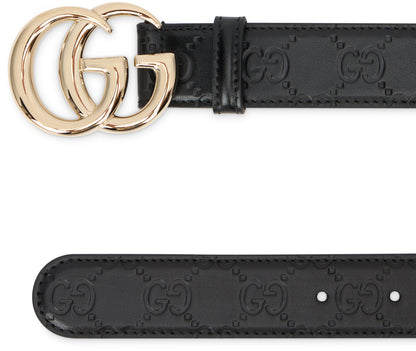 Belt with logo buckle ACC