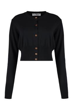 Vivienne Westwood Cropped-length knitted cardigan