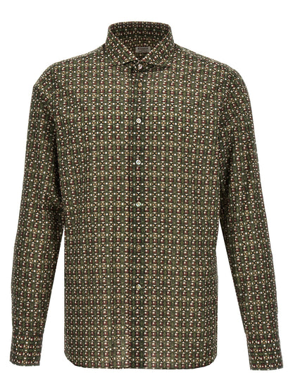 Patterned print shirt Shirt, blouse