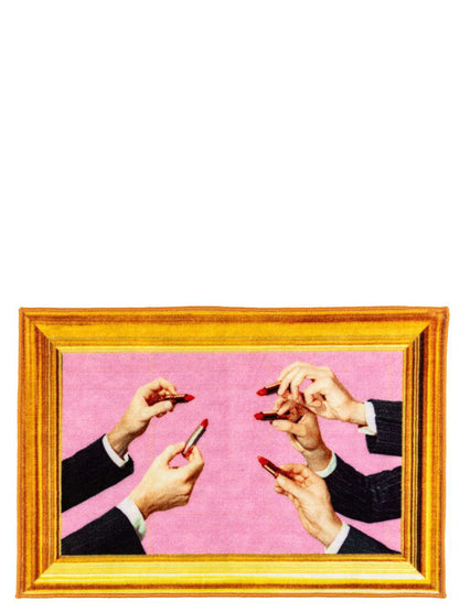 Seletti x Toiletpaper 'Lipstick' bath mat Carpets