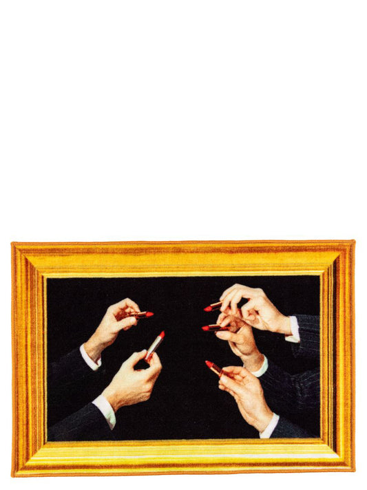 Seletti x Toiletpaper 'Lipstick' bath mat Carpets