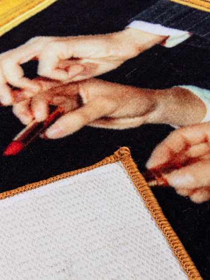 Seletti x Toiletpaper 'Lipstick' bath mat Carpets