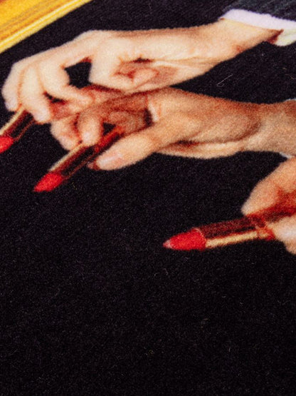 Seletti x Toiletpaper 'Lipstick' bath mat Carpets