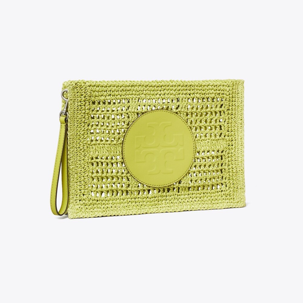Tory Burch Ella hand-crocheted pouch