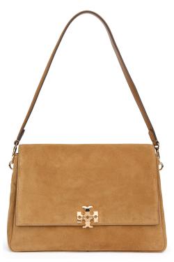 Tory Burch Elegant Shoulder Bag in Light Brown