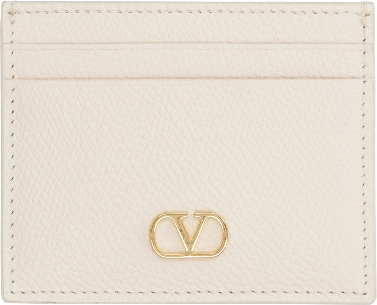 Valentino Garavani Vlogo Signature Leather card holder