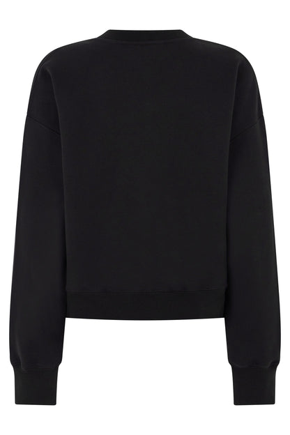 Sweatshirt in cotton jersey with embroidery RTW
