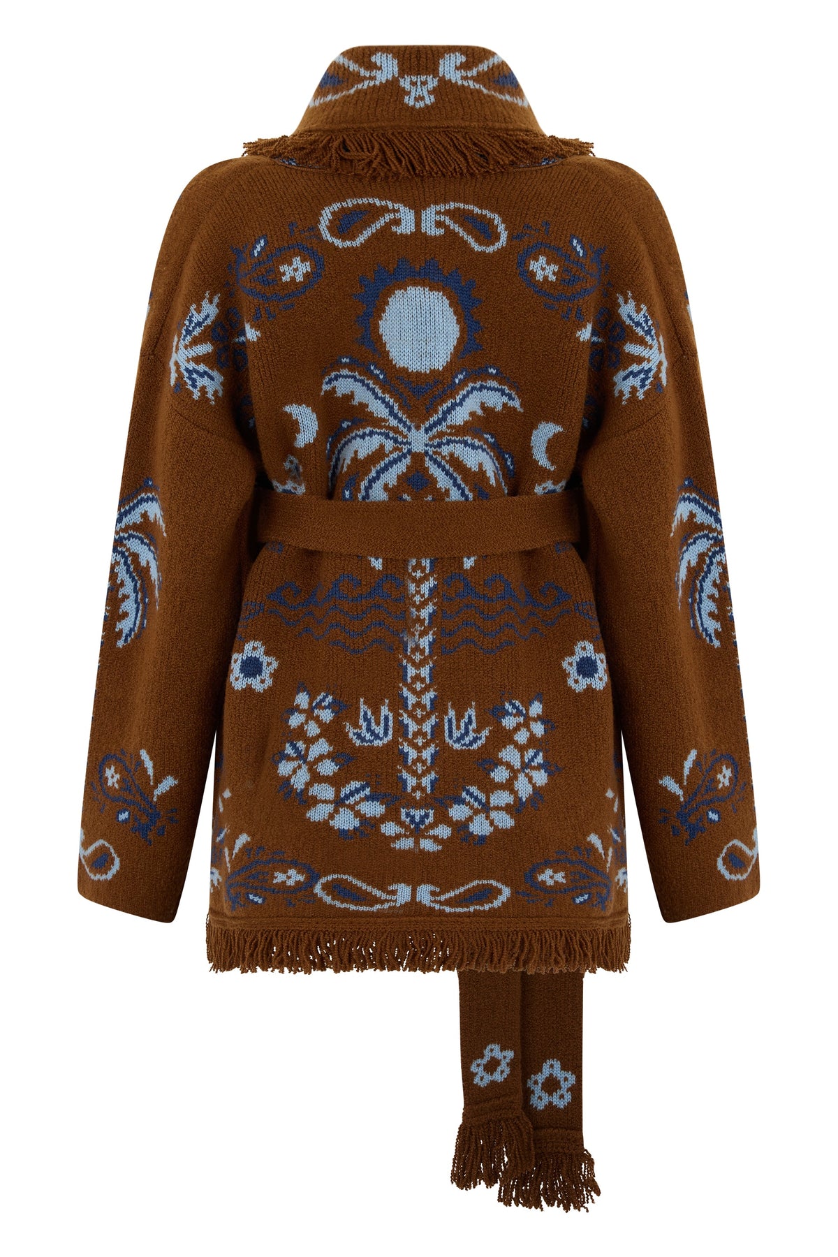 Cardigan with belt ACC