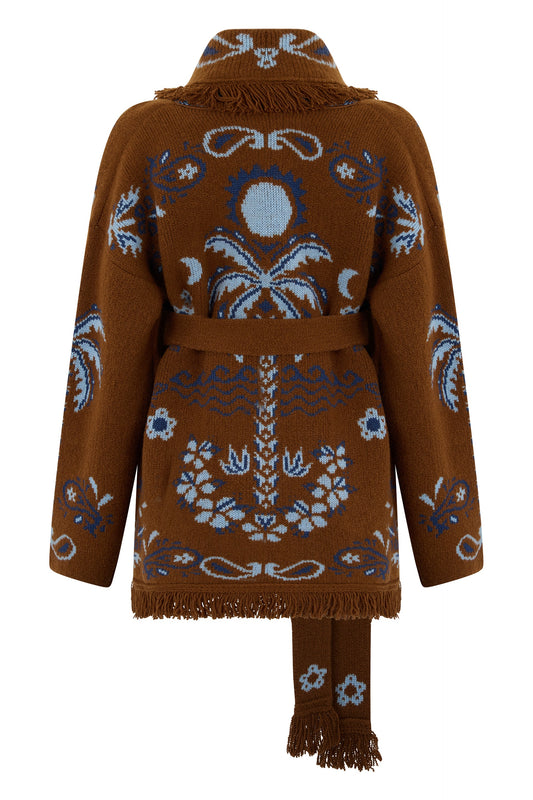 Cardigan with belt ACC