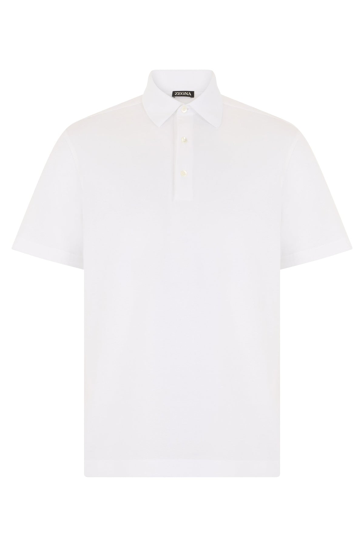 Cotton polo with short sleeves RTW
